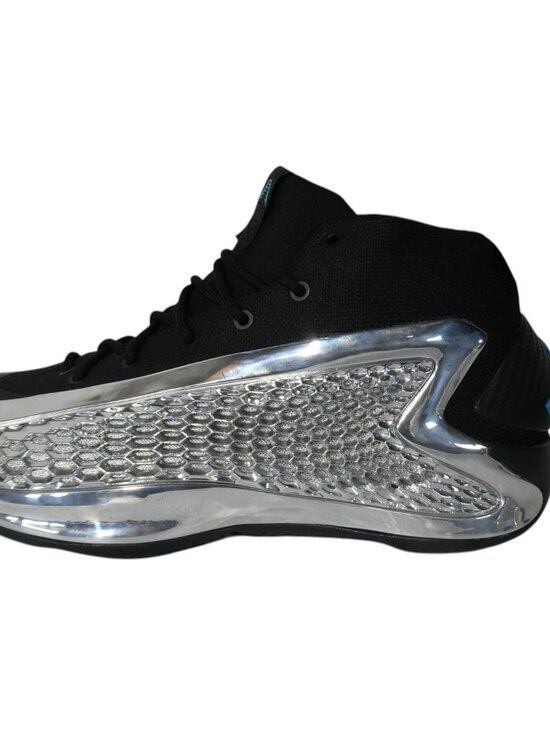 Adidas Anthony Edwards 1 AE1 “Chrome” Black Blue 9.5 Men / 10.5 Women JI0424 main image 13